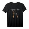 Deutscher Pinscher Mama T-Shirt - Lustiges Hundemotiv für Hundeliebhaber, Frauchen & Damen mit Humor als Geschenk zu Weihnachten & Geburtstag