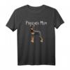 Deutscher Pinscher Mama T-Shirt - Lustiges Hundemotiv für Hundeliebhaber, Frauchen & Damen mit Humor als Geschenk zu Weihnachten & Geburtstag