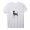 Deutscher Pinscher Mama T-Shirt - Lustiges Hundemotiv für Hundeliebhaber, Frauchen & Damen mit Humor als Geschenk zu Weihnachten & Geburtstag
