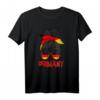 Deutschland T-Shirt für Mädchen & Damen mit Flagge - Süßes Geschenk für Frauen, Mütter und Deutschlandfans