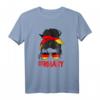 Deutschland T-Shirt für Mädchen & Damen mit Flagge - Süßes Geschenk für Frauen, Mütter und Deutschlandfans
