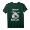 Fotograf - Fotografie Kamera T-Shirt für Hobby- und Profi-Fotografen, perfekte Geschenkidee für Fotoshootings & Spiegelreflex-Fans