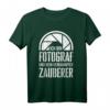 Fotograf und kein Zauberer T-Shirt - Lustiges Geschenk für Fotografen mit Spruch, perfekt für Geburtstag & Weihnachten