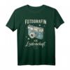 Fotografin aus Leidenschaft T-Shirt - Lustiges Geschenk für Fotografen, Fotografieliebhaber, Fotostudenten & Hochzeitsfotografen zu Geburtstag & Weihnachten