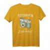Fotografin aus Leidenschaft T-Shirt - Lustiges Geschenk für Fotografen, Fotografieliebhaber, Fotostudenten & Hochzeitsfotografen zu Geburtstag & Weihnachten