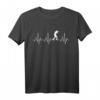 Fotografie Herzschlag T-Shirt - Lustiges Fun Shirt für Kinder, Männer & Frauen als Geschenk zu Weihnachten, Ostern & Geburtstag