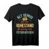 Rentner Fotograf T-Shirt – Lustiges Geschenk für den Ruhestand, Opa, Oma & Fotografie-Liebhaber zum Geburtstag & Weihnachten