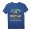 Rentner Fotograf T-Shirt – Lustiges Geschenk für den Ruhestand, Opa, Oma & Fotografie-Liebhaber zum Geburtstag & Weihnachten