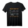 What Part Of I Fotograf Kamera Photographie Photo Foto T-Shirt – Lustiges Fotografie Geschenk für Fotografen, Selfie-Liebhaber & Kamera-Fans