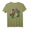 Vintage-Hortensien-inspirierte Blume T-Shirt – Romantisches Blumenmotiv für Gärtner, Floristen & Blumenliebhaber zum Geburtstag oder Valentinstag
