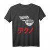 Retro Acid Techno Synthesizer Japan Ramen T-Shirt – Für Musikliebhaber, DJs & Ramen Fans mit Vintage Design