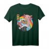 Kawaii Anime Vaporwave Axolotl Ramen T-Shirt mit Kanagawa Wave - Retro-Design im 90er Jahre Stil für Manga und Japan Kultur Fans