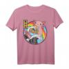 Kawaii Anime Vaporwave Axolotl Ramen T-Shirt mit Kanagawa Wave - Retro-Design im 90er Jahre Stil für Manga und Japan Kultur Fans