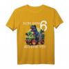 Kinder Jungen Geburtstag T-Shirt mit Dino und Monstertruck - Perfektes Geschenk für 6-Jährige zum Geburtstag