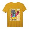 Kinder Schulkind 2023 Dinosaurier Mädchen mit pinker Schultüte T-Shirt - Lustiges Einschulungsgeschenk für den ersten Schultag in der 1. Klasse