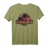 Jurassic Park Logo Gradient Sunset T-Shirt – Offiziell lizenziertes Dinosaurier-Merch für Fans