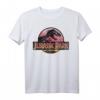 Jurassic Park Logo Gradient Sunset T-Shirt – Offiziell lizenziertes Dinosaurier-Merch für Fans
