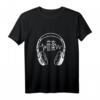 Kopfhörer mit Musik auf Japanisch - Schlichtes DJ und DJane T-Shirt, perfektes Geschenk für Musikliebhaber, Party, Schule & Familienfeiern