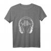 Kopfhörer mit Musik auf Japanisch - Schlichtes DJ und DJane T-Shirt, perfektes Geschenk für Musikliebhaber, Party, Schule & Familienfeiern