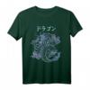 Japanischer Drache Aesthetic T-Shirt mit Kanji - Perfekt für Japan-Fans, E-boy/E-girl & Drachenliebhaber