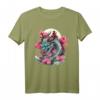 Tokyo asiatisch inspiriertes Vintage-Dragon T-Shirt im 80er Retro-Stil – Japanischer Kultur- und Mythologie-Look für Drachenfans