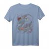 Vaporwave japanischer Retro Drache - Japanische Kunst T-Shirt für Anime-, Manga- und Kawaii-Fans