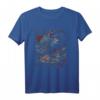 Vaporwave japanischer Retro Drache - Japanische Kunst T-Shirt für Anime-, Manga- und Kawaii-Fans