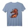 Feuerdrache Fantasy Drache T-Shirt – Perfektes Geschenk für Drachen- und Fantasy-Fans zu Geburtstag, Vatertag, Muttertag & Weihnachten