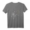 Löwenzahn T-Shirt mit fliegenden Sporen – Natur- und Bücherliebhaber Outfit für draußen, Freunde und Familie
