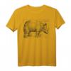 Rhinoceros Albrecht Durer Vintage Illustration Engraving T-Shirt – Klassisch geschnitten, ideal für Kunstliebhaber & Vintage Fans