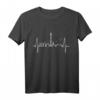 Düsseldorf Skyline Herzschlag Herz Ich Liebe Düsseldorfer T-Shirt – Perfektes Souvenir & Fanartikel für Düsseldorf Fans & Stadtliebhaber