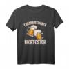 Ehrenamtlicher Biertester mit Hopfen und Bier T-Shirt – Witziges Geschenk für Bierliebhaber, Junggesellenabschied & Geburtstag