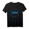 THW Tapfer-Hart-Wasserdicht T-Shirt – Lustiges Helfer Design für Technisches Hilfswerk Ehrenamtliche