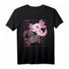 Niedliches Kawaii Axolotl Salamander Pastel Goth Japanisches T-Shirt – Perfektes Geschenk für Anime- und Manga-Fans, Kinder & Teens
