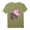 Niedliches Kawaii Axolotl Salamander Pastel Goth Japanisches T-Shirt – Perfektes Geschenk für Anime- und Manga-Fans, Kinder & Teens