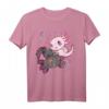 Niedliches Kawaii Axolotl Salamander Pastel Goth Japanisches T-Shirt – Perfektes Geschenk für Anime- und Manga-Fans, Kinder & Teens