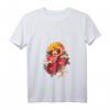 Damen Japanische Schlangen- und Blumentattoo-Kunst T-Shirt mit V-Ausschnitt – Perfektes Geschenk für Tattoo- und Kunstliebhaberinnen