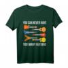 Niemals Zu Viele E-Gitarren Lustiges Gitarrist Musiker T-Shirt – Perfektes Geschenk für Gitarristen, Musikfans und Anfänger