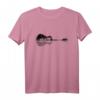 Gitarre Bäume Skyline Musikinstrument T-Shirt – Perfektes Geschenk für Gitarristen, Lehrer & Liebhaber, ideal für Geburtstag & Weihnachten
