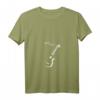 Damen Uke This! Funky Hawaii Ukulele Silhouette T-Shirt mit V-Ausschnitt – Perfekte Geschenkidee für Musik-Fans und Ukulele-Liebhaber