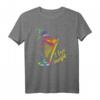 Harfe und Harfenmusik Design mit dem Spruch I love music T-Shirt – Perfekt als Geschenk für Harfenisten, Harfenlehrer & Musikliebhaber