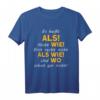 Als oder wie? Witziges Deutschlehrer T-Shirt für Lehrer & Deutschlernende – Perfektes Geschenk für den Deutschunterricht