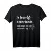 Ich lerne Niederländisch T-Shirt – Sprachreisen Holland & Niederlande als Geschenkidee für Sprachschüler und Lernbegeisterte