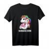 Mamacorn Mutter Baby Tochter Einhörner T-Shirt – Süßer Partnerlook für Mama und Tochter zum Muttertag & Geburtstag