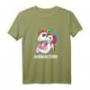 Mamacorn Mutter Baby Tochter Einhörner T-Shirt – Süßer Partnerlook für Mama und Tochter zum Muttertag & Geburtstag