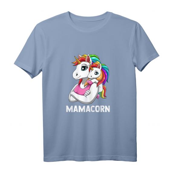 Mamacorn Mutter Baby Tochter Einhörner T-Shirt – Süßer Partnerlook für Mama und Tochter zum Muttertag & Geburtstag