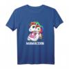Mamacorn Mutter Baby Tochter Einhörner T-Shirt – Süßer Partnerlook für Mama und Tochter zum Muttertag & Geburtstag