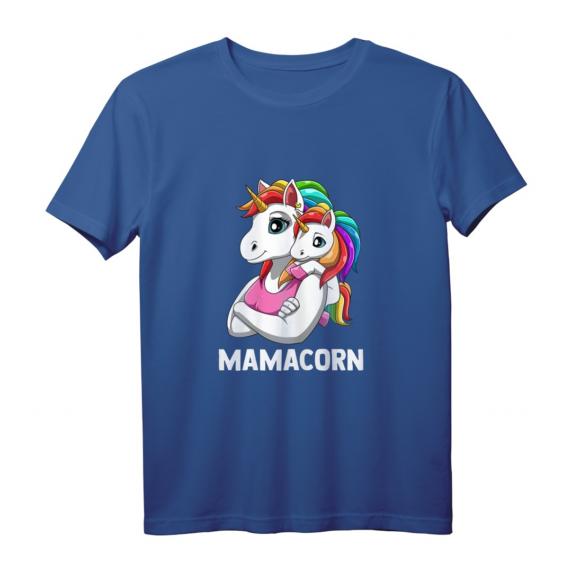 Mamacorn Mutter Baby Tochter Einhörner T-Shirt – Süßer Partnerlook für Mama und Tochter zum Muttertag & Geburtstag