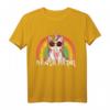 Lustiges Death Metal Rockmusik Design mit Einhorn Regenbogen T-Shirt – Buntes Statement für Metal- und Rock-Fans, Geschenk für Musiker & Freunde