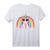 Lustiges Death Metal Rockmusik Design mit Einhorn Regenbogen T-Shirt – Buntes Statement für Metal- und Rock-Fans, Geschenk für Musiker & Freunde